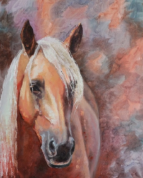 Персиковый конь