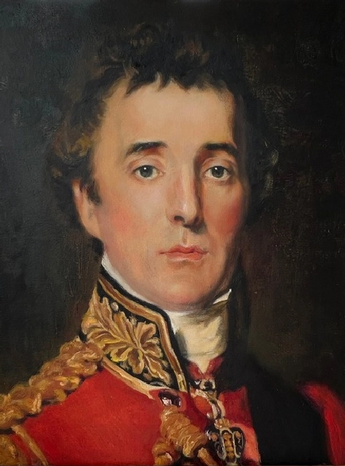 Копия маслом портрета герцога Веллингтона