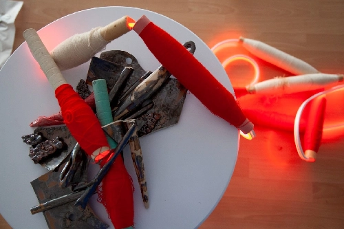 Световая инсталляции «Нити»